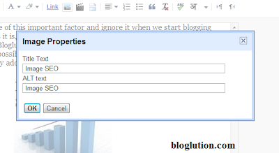 Adding ALT tag in Blogger