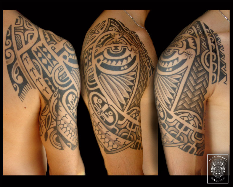  tatouage  polynesien polynesian tattoo July 2011