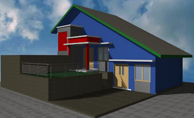  Gambar  Desain Taman Tanah  Miring  Contoh Z