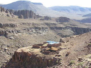 Haima Aït Atta a la zona de Taddout'n Tablah, al Jbel Saghro marroquí