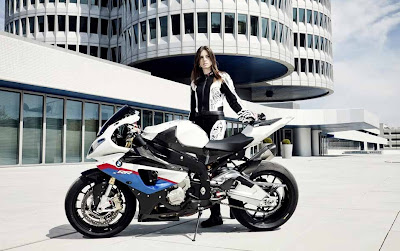 Anna Featured in BMW Motorrad Days Fashion Shoot