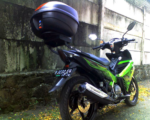 kumpulan modifikasi jupiter mx untuk touring