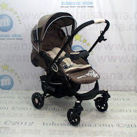 Kereta Bayi LightWeight BABYELLE BS-S603TS Aspen Travel System