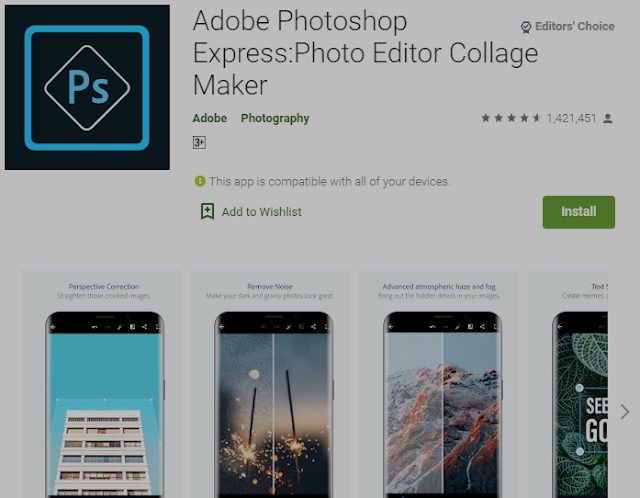 5+ Aplikasi Editor Foto (Gratis & Berbayar) Untuk Android  4