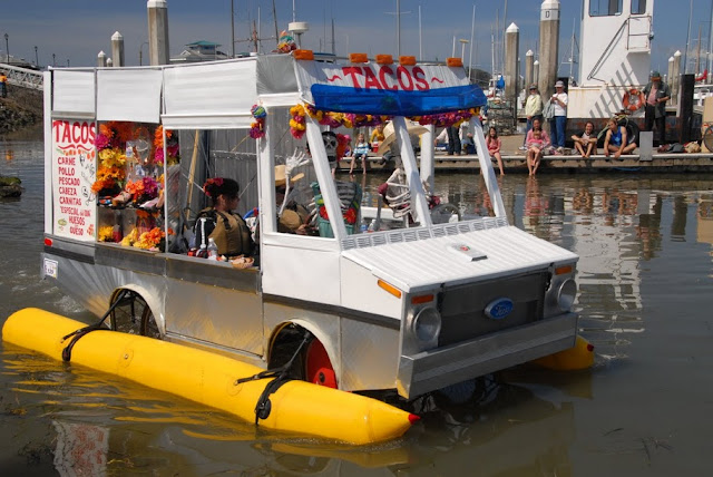 Dias de los Muertos Taco Truck - Kinetic Sculpture Race