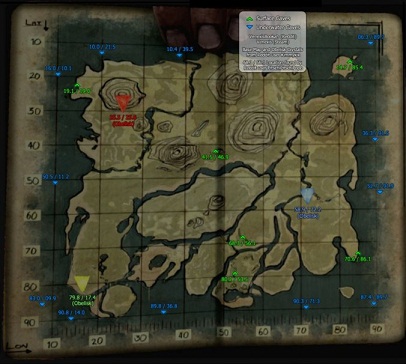Dtg Reviews Ark Survival Evolved All Cave Locations Details Map