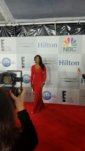 Kenya Moore at the 2015 Golden Globes NBC After Party