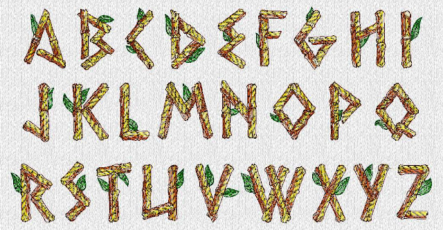 Bamboo Lettering2