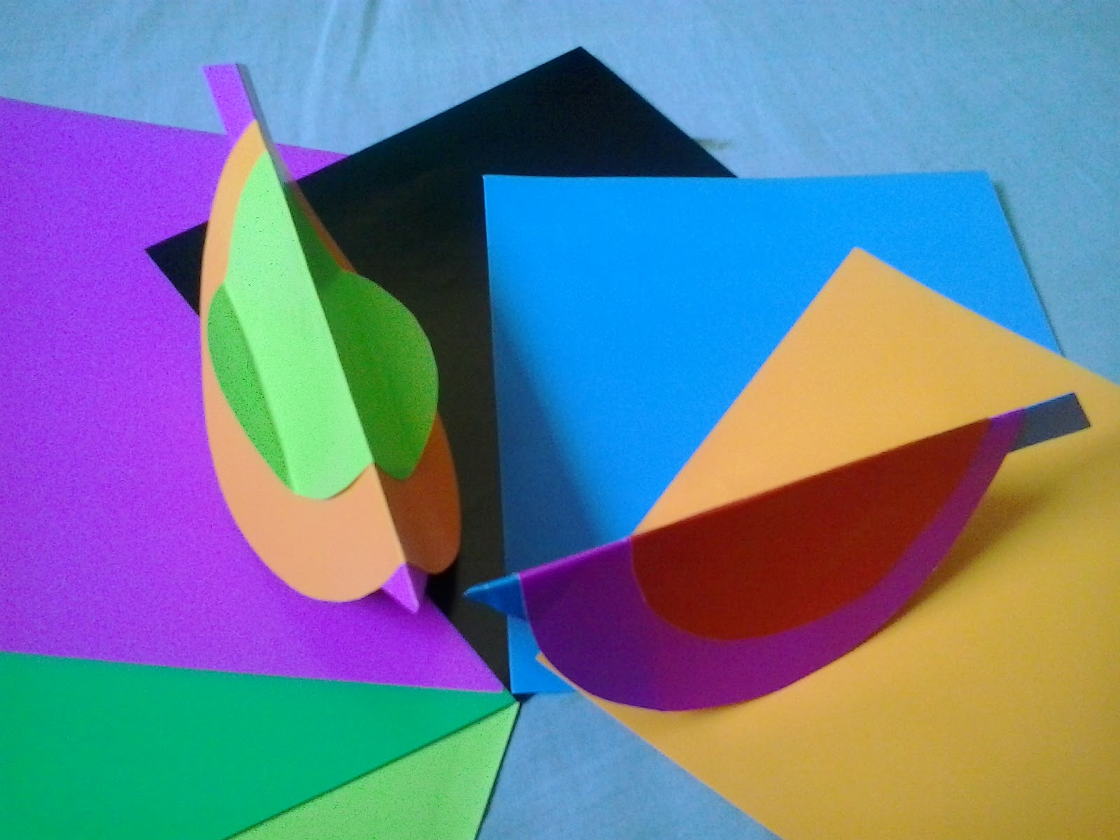 Garnisha Cara Membuat Burung Origami