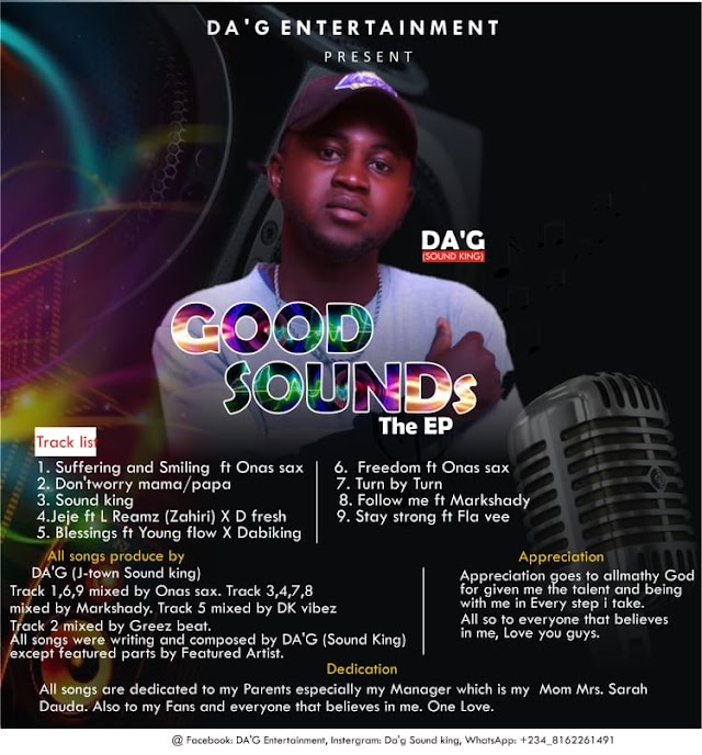 EP: GOOD SOUND THE EP by DA'G (SOUND KING)