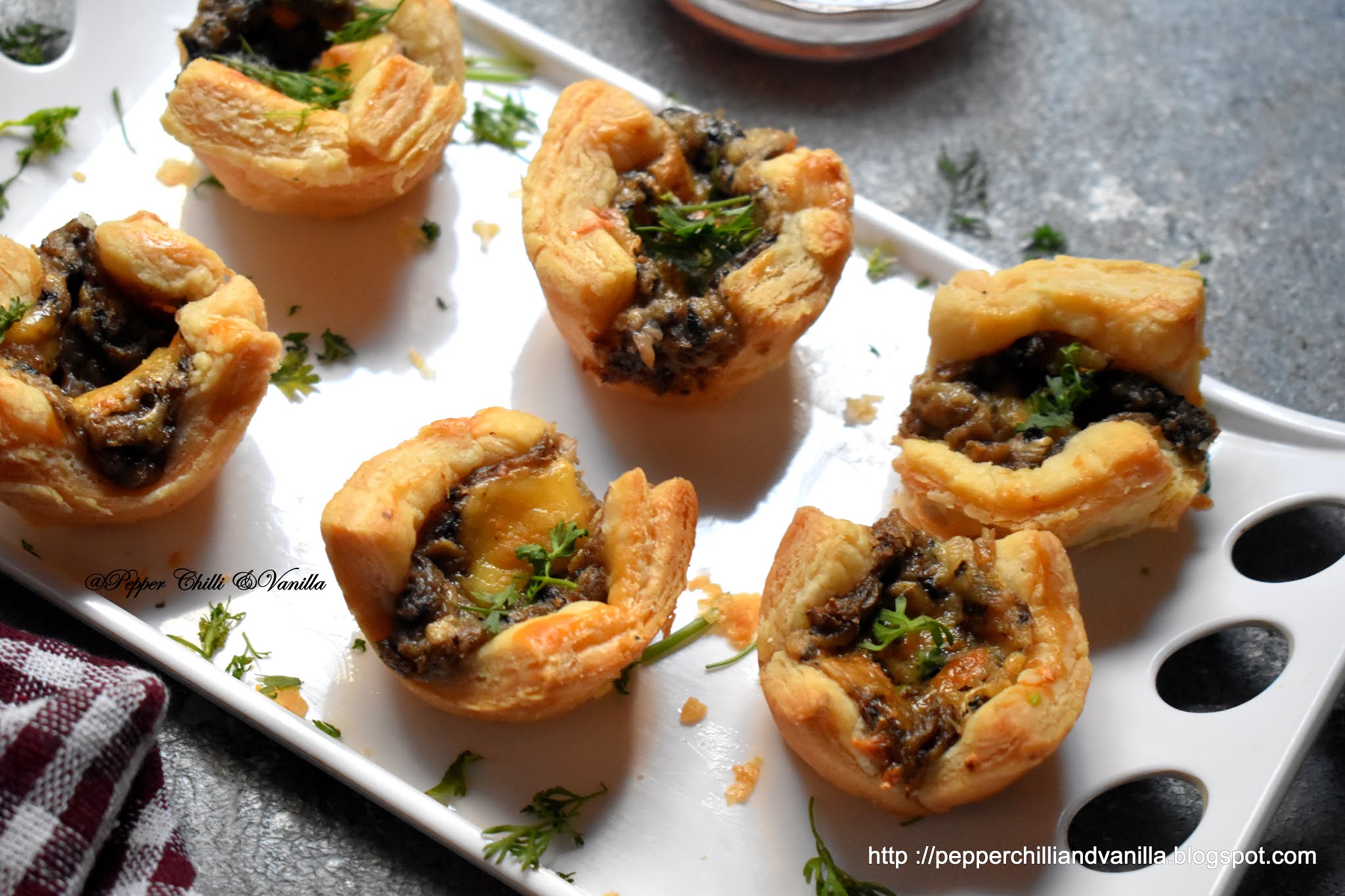 mushroom cups recipe