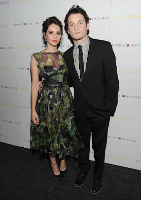 Anton Yelchin with Girlfriend