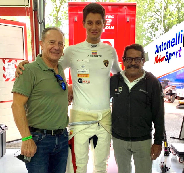 AUTOMOVILISMO: Jonathan Cecotto conserva la vanguardia en Imola.