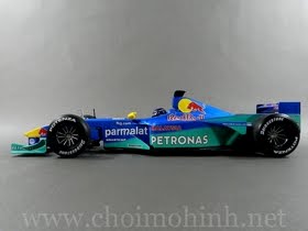 Xe mô hình tĩnh F1 Red Bull Sauber Petronas hiệu Minichamps tỉ lệ 1:18