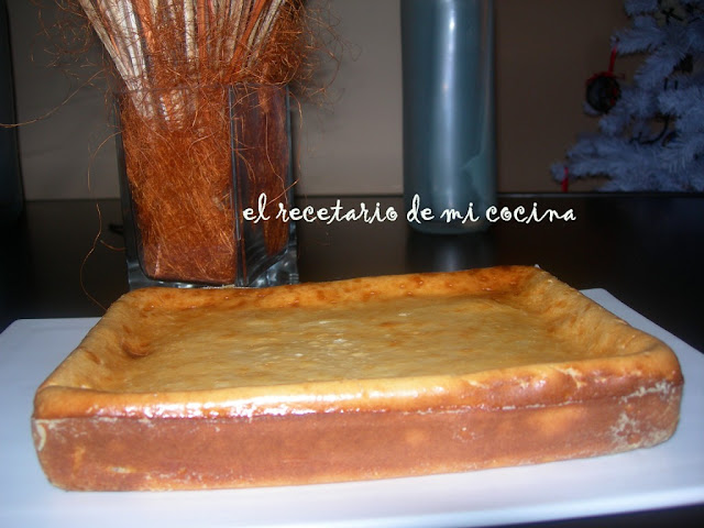 pastel de quesitos y yogurt griego