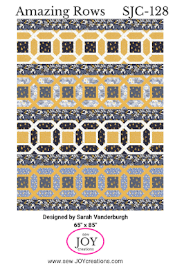 Amazing Rows quilt pattern Sew Joy Creations pattern