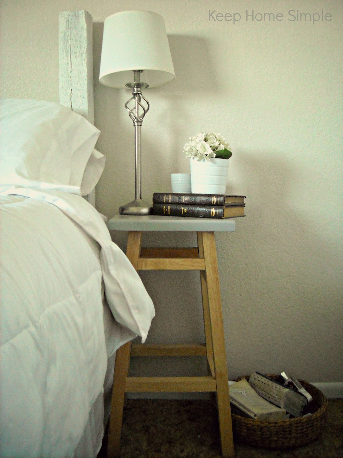 Keep Home Simple Redecorating  Our Masterbedroom on a 