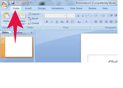 Tools pada microsoft Powerpoint, fungsi menu bar powerpoint