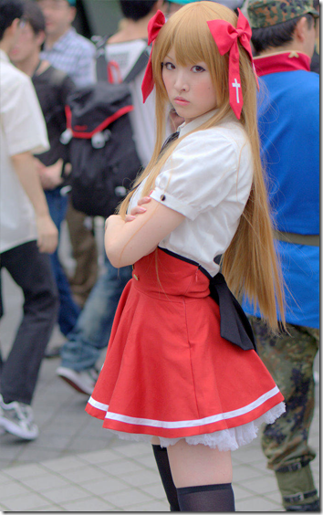 unknown cosplay 75 from comiket 2010 - mayoi neko overrun! cosplay - serizawa fumino