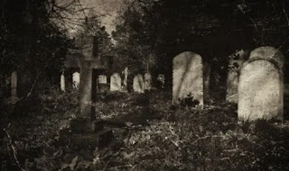 cemetery at night where two men had an encounter