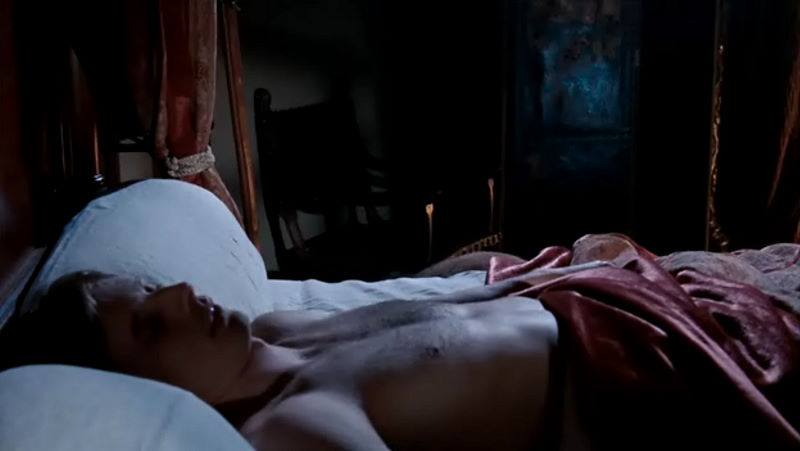 Bradley James Shirtless in Merlin