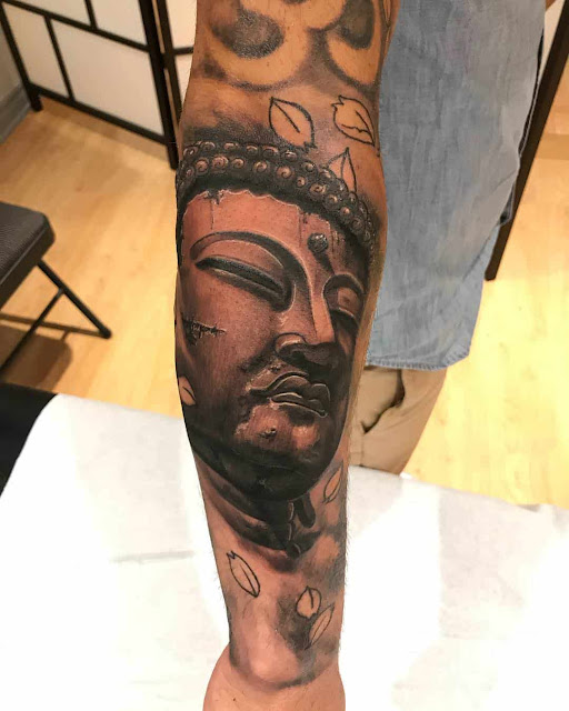 Tatuagens de Buddha: 30 ideias masculinas