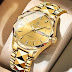Best Binbond Business Gold Watch For Men Luxury Original Waterproof Stainless Steel Golden Male Wristwatches Relogio Masculino 2023
