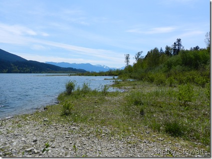 looking south