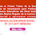 Convocan el Primer Tramo de la Evaluación Ordinaria de Desempeño para Profesores de Instituciones Educativas del Nivel Inicial de la Educación Básica Regular de la Carrera Pública Magisterial y aprueban cronograma