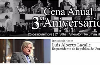 #Tucumán Cena Anual por el 3º Aniversario de Federalismo y Libertad