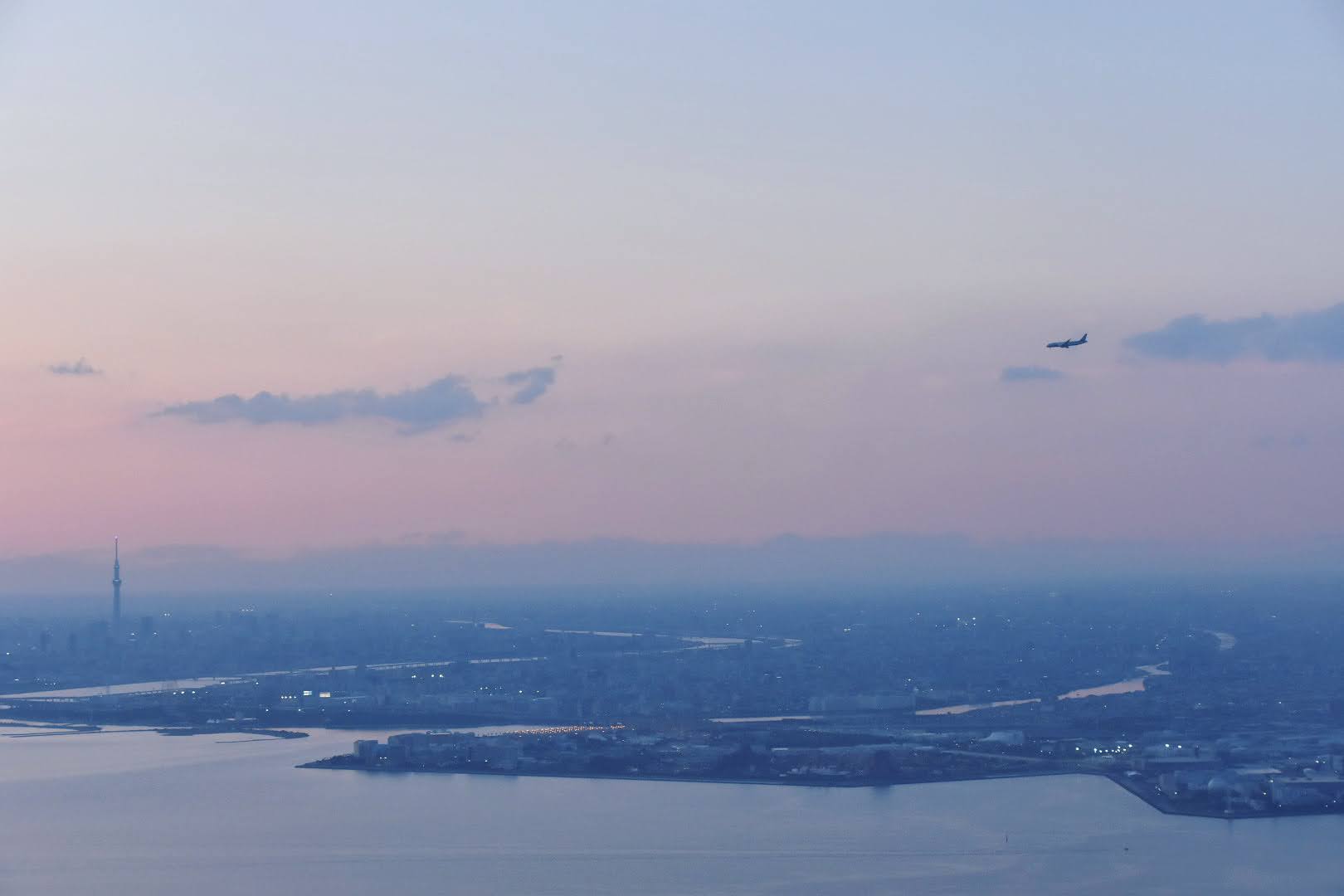 修行最後一趟－東京的夕陽景色