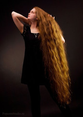 super long hair photo