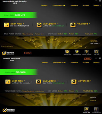 Norton AntiVirus 2012 19.0.0.108 & Norton Internet Security 2012 19.0.0.108