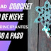 Copo de nieve en crochet 