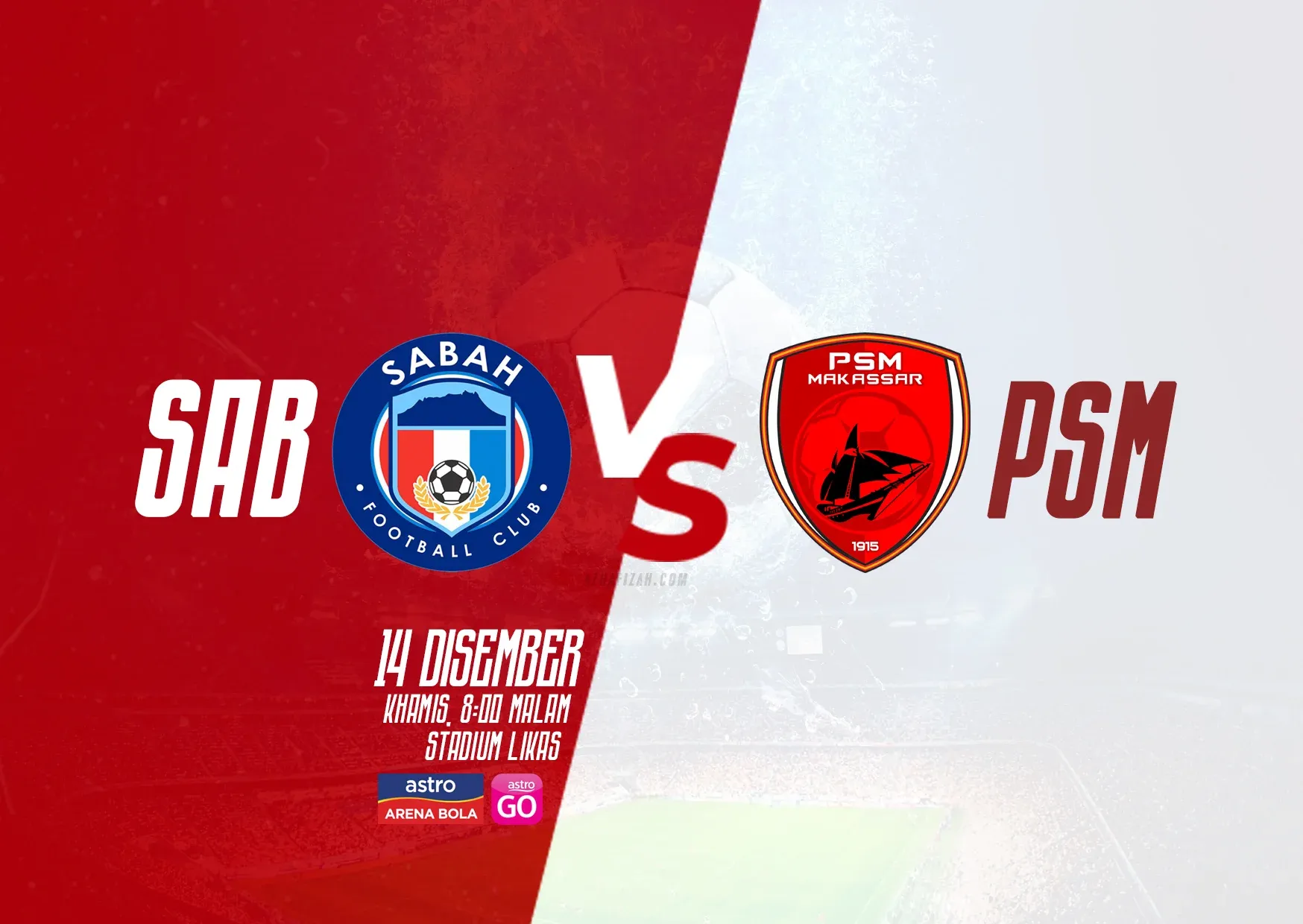 Sabah vs PSM Makassar