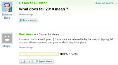 Yahoo ! Answers 