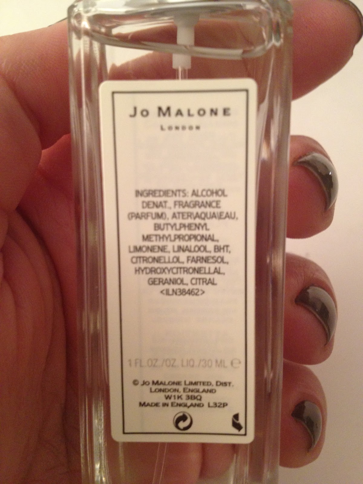 nycmakeuplover : Jo Malone Blackberry & Bay Fragrance Review
