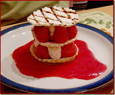 Layered Crunchy Summer Pudding