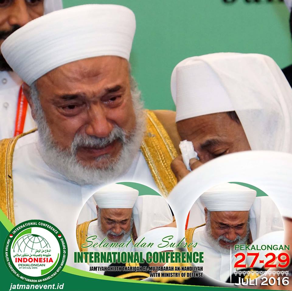 Maulana Habib Luthfi Bin Yahya Tak Kuasa Membendung Air Mata Meme