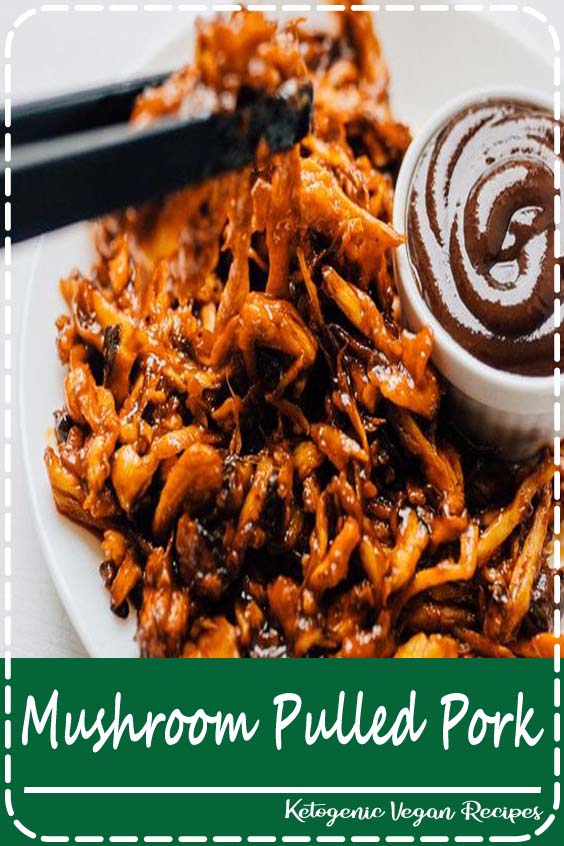 By shredding king oyster mushrooms, seasoning with spices, and baking, you can create a vegan mushroom pulled pork that rivals the real stuff!