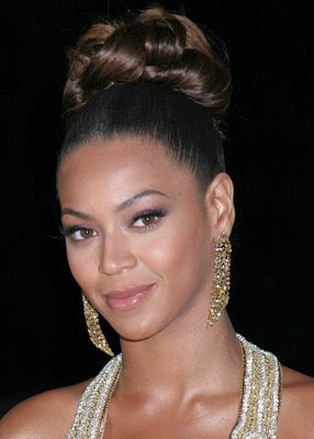 beyonce updo hairstyles