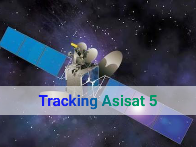 Cara Tracking Satellit Asiasat 5 
