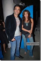 Tushar with Urmila