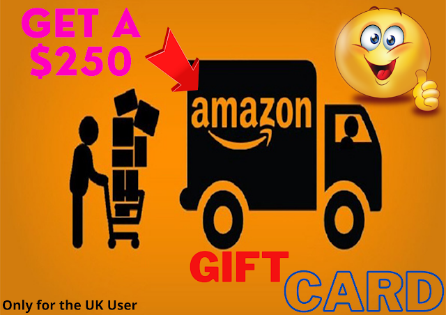 Amazon Gift Card UK | Win This $250 Gift Card