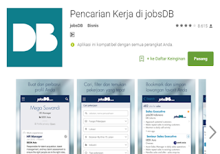 Aplikasi JobsDB