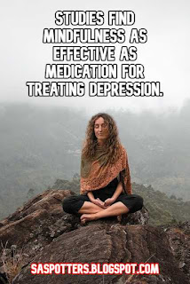 Studies find mindfulness as effective as medication for treating depression.