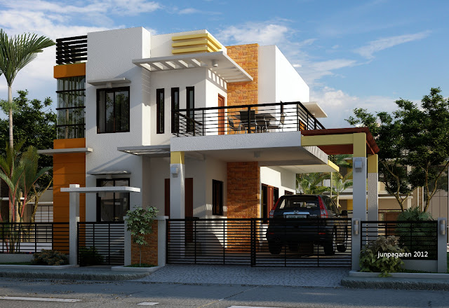 Rumah Minimalis Modern 2 Lantai Di Lahan Sempit Desain Rumah