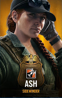 Ash Elite - SIDEWINDER skin Poster Tom Clancy's Rainbow Six Siege