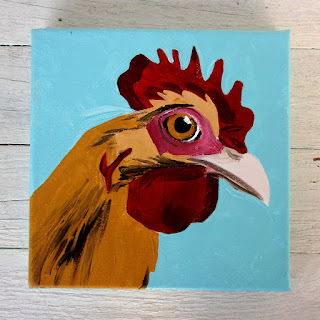 Rooster Painting