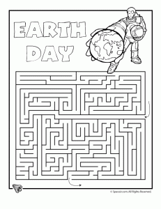 Earth Day Maze 2